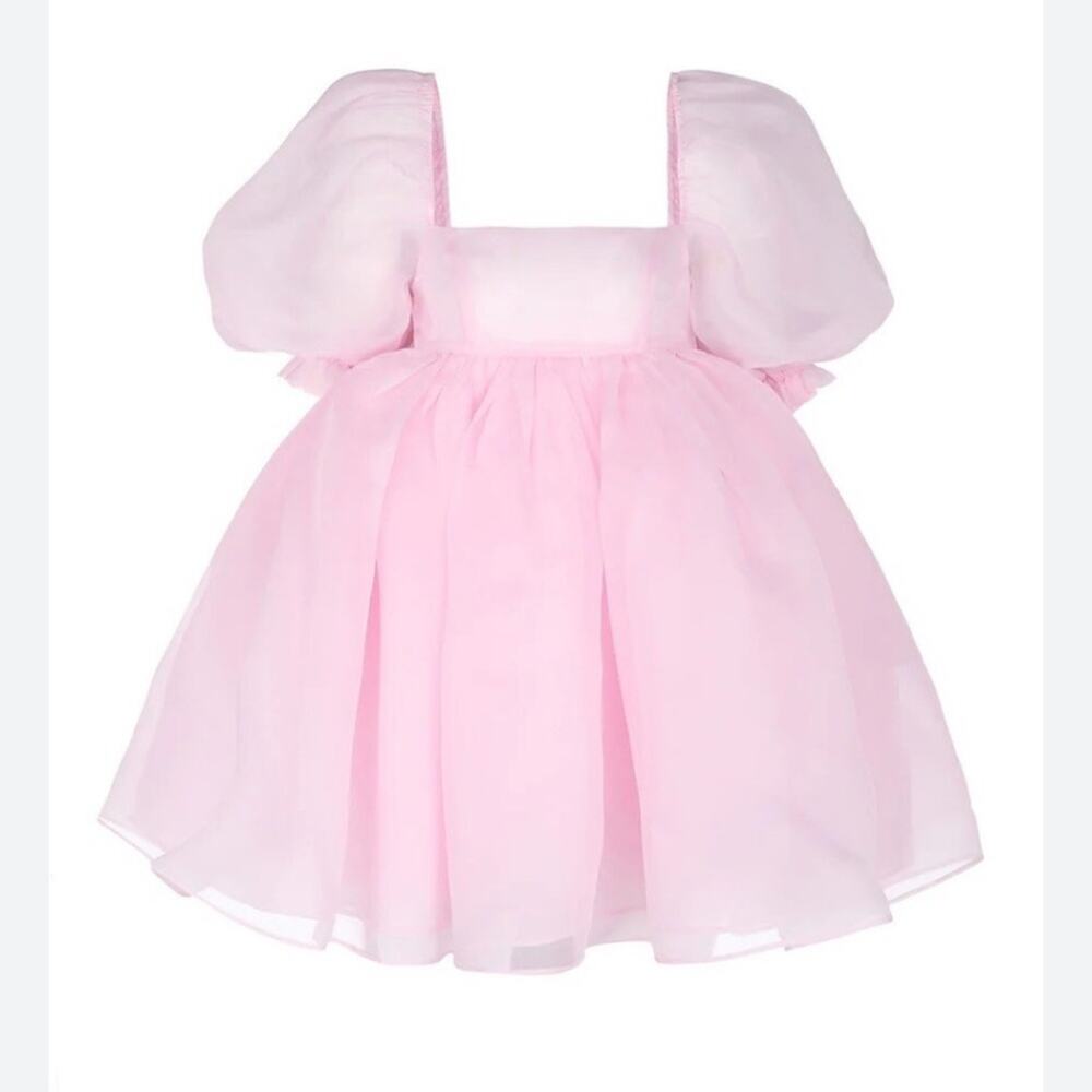 Selkie size medium the puff dress pink angel delight Elegant Tulle baby barbie